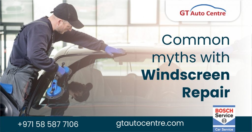 COMMON MYTHS WITH WINDSCREEN REPAIR