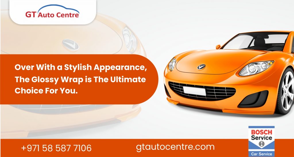 Over With A Stylish Appearance, The Glossy Wrap Is The Ultimate Choice For You